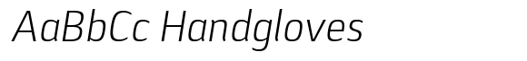 Lytiga Pro-Condensed Light Italic font sample