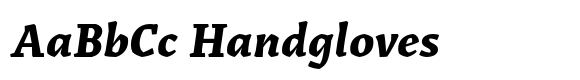 Grimmig Extrabold Italic image
