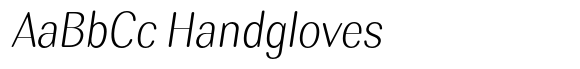 Rundale Round Extra Light Sem Condensed Italic image