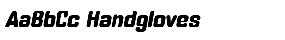 Rounvia Extra Bold Semi Expanded Italic image