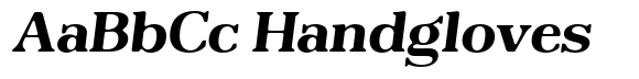 Reigans Soft Bold Semi Expanded Italic image