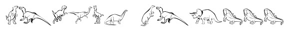 Linotype Dinosaures Regular image