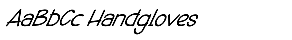 Rolanzo Italic font sample