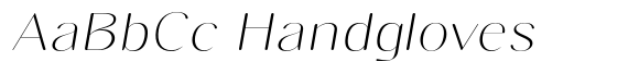 Gravontis Soft Thin Expanded Italic image