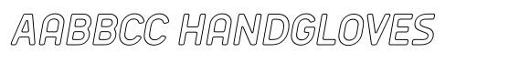 Sandport Condensed Outline Italic image