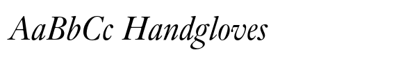 Kis BT Italic image
