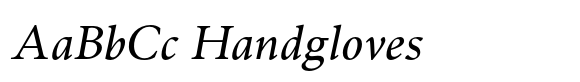 Wolfgang Regular Italic image