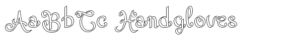 Banderole Open font sample