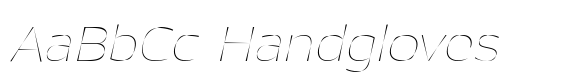 Calleo Flux Hairline Italic image