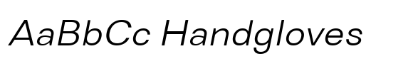 Genora Sans Light Italic image
