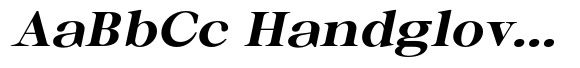Thalore Extra Bold Expanded Oblique image