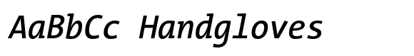 TheMix Mono SemiCondensed SemiBold Italic image