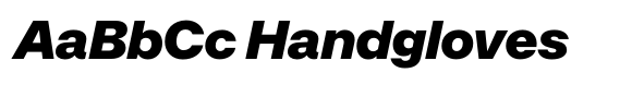 Alliance Neue Black Italic image