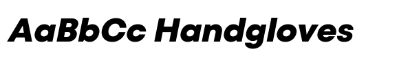 Gizo Extra Bold Italic image
