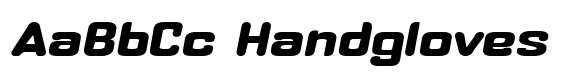 Rounvia Black Extra Expanded Italic image