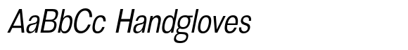 Gergoria Sans Condensed Italic image