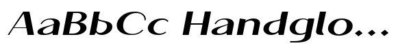 Granvia Ultra Bold Italic Ultra Expanded image