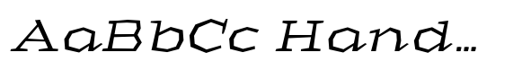 Macahe Expanded Light Italic image