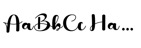 Swety Madina font sample