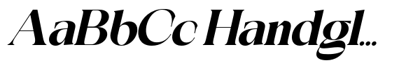 CKR Serif Black Semi Expanded Slanted image