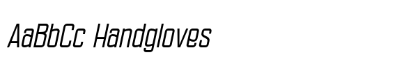 Ethere S Semi Bold Condensed Italic image