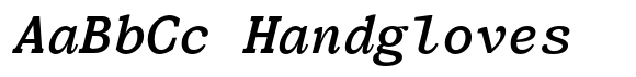 Mesagni Mono Bold Italic image