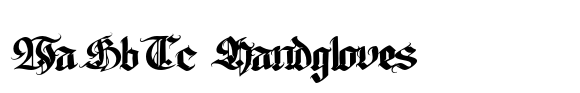 Wolfhagen Blackletter image