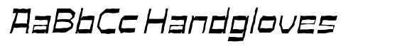 Glifox Distort Medium Italic image