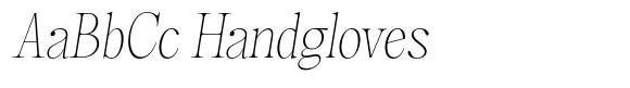 Magerist Extra Light Slant image