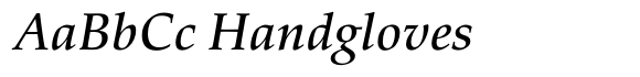 Palatino Nova Medium Italic image