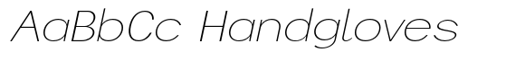 Flova Thin Extended Italic image