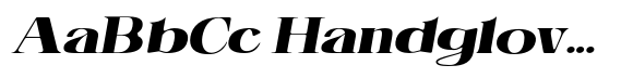 Hottera Soft ExtraExpanded Italic image