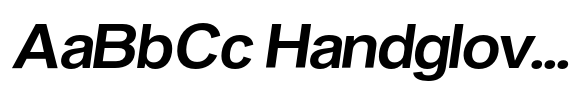 Grento ExtraBold SemiExpanded Italic image
