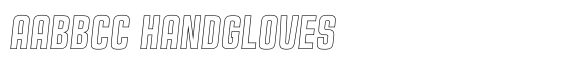 Bikemberg Outline Italic image