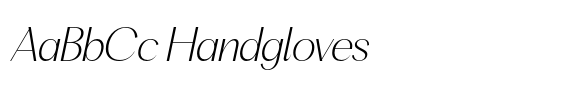 BT Suave Thin Italic image