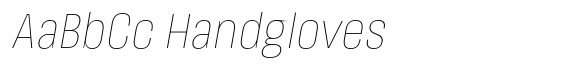 Masifa Narrow Thin Italic image