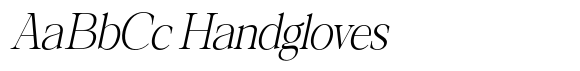 Galnery Light Ultra Condensed Slanted image