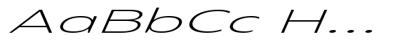 Koldnesy Thin Italic Extra Expanded image