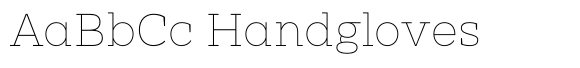 Clab Hairline font sample