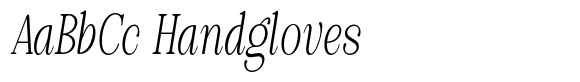 Quiketa Italic Thin Condensed image