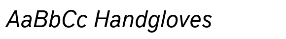District Italic image