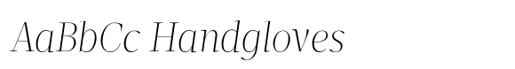 Velino Display Thin Italic image