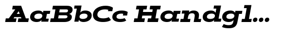 Artegra Slab Extended ExtraBold Italic image