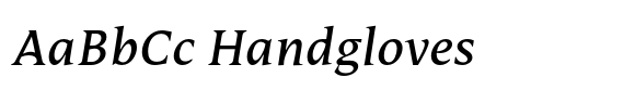 Mestiza Text Italic image