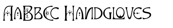 Charming Ornate Regular font sample
