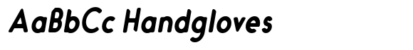 Verlo Round Bold Condensed Italic image