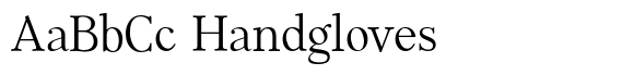 XAabced Regular font sample