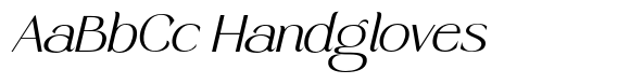 Stainger Thin Italic image