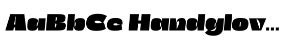 Total Black Display Italic image