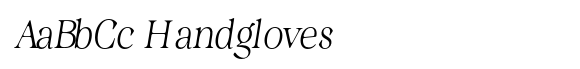 Quirlone Soft ExtraLight Condensed Italic image